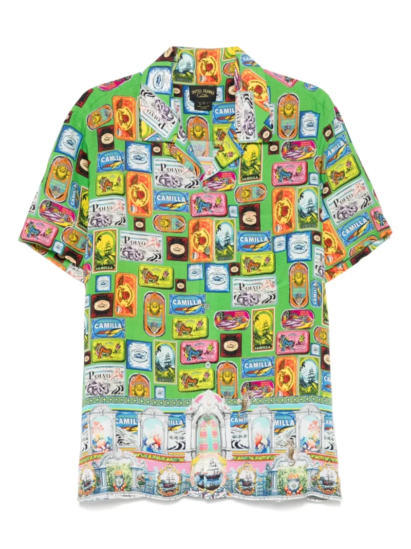 Camasa Camilla Saldomar verde