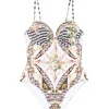 Costum de baie Camilla Rococo Glow Continuous alb