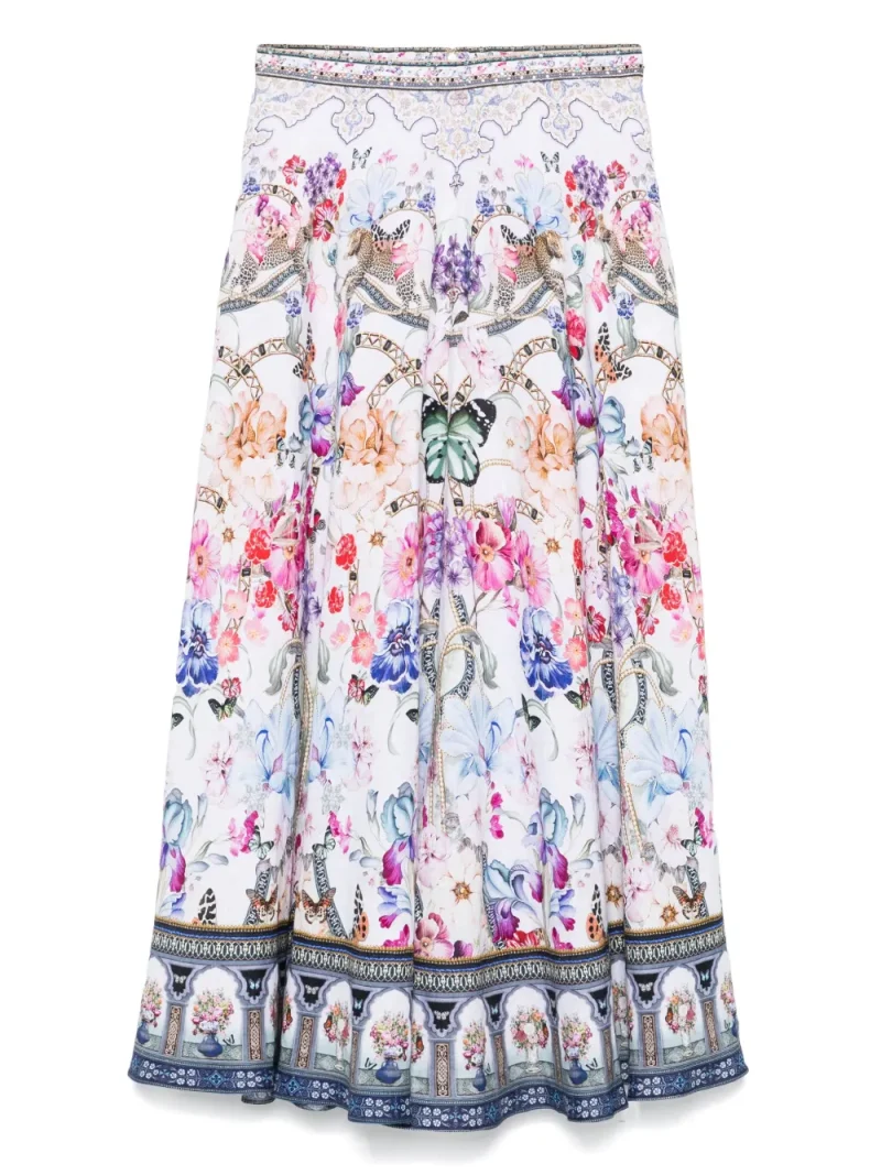 Fusta maxi Camilla Monserrate Magic multicolor