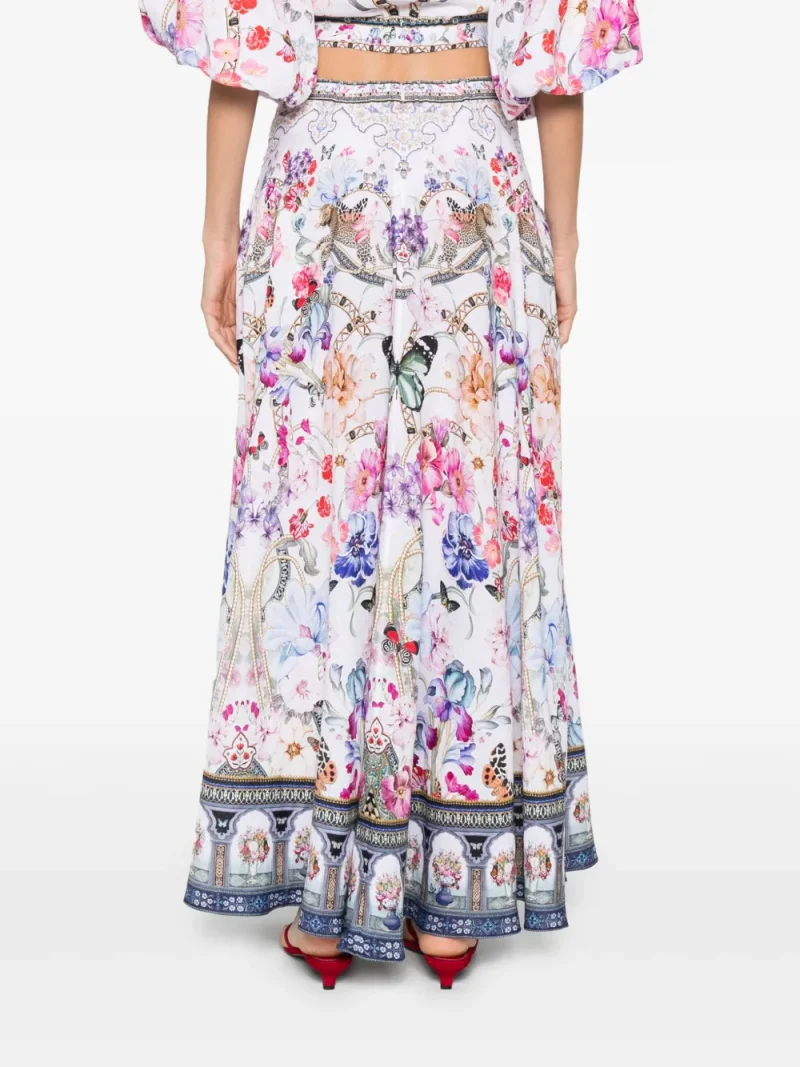 Alternative view of Fusta maxi Camilla Monserrate Magic multicolor