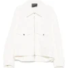 Jacheta Lorena Antoniazzi Zip-Up alb