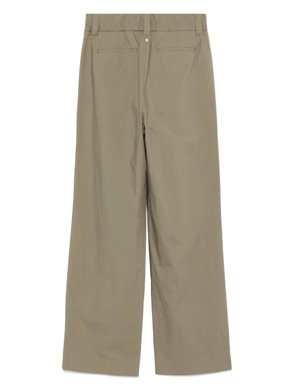 Pantaloni Lorena Antoniazzi Pleat-Detail khaki - imagine 2