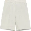 Pantaloni scurti Peserico Linen khaki
