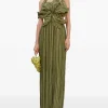 Rochie maxi Cult Gaia Hestra Gown khaki