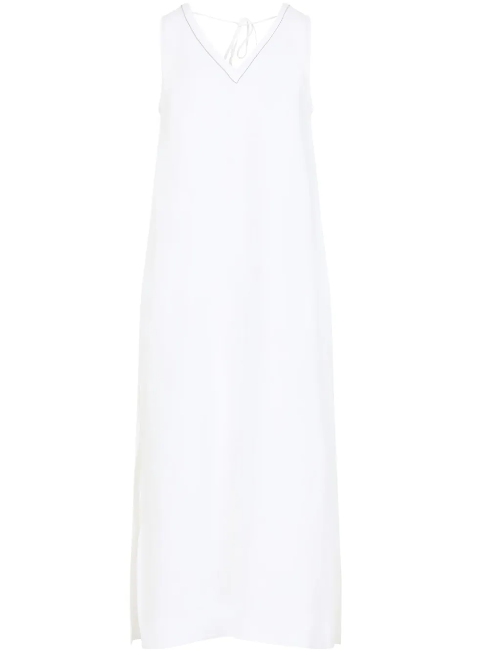 Rochie midi Peserico Linen alb