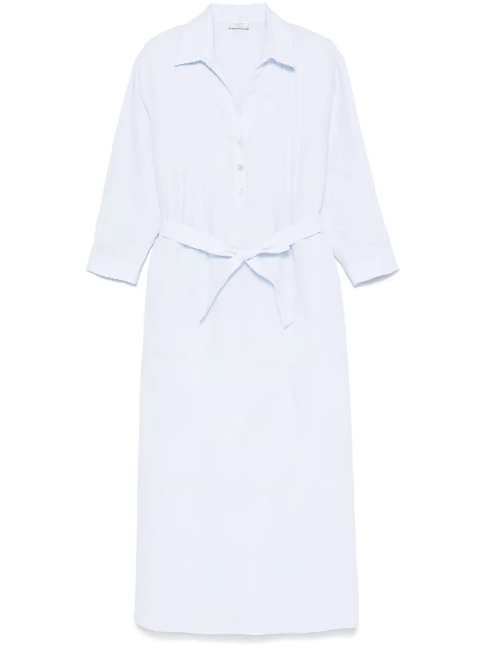 Rochie midi Peserico Linen albastru