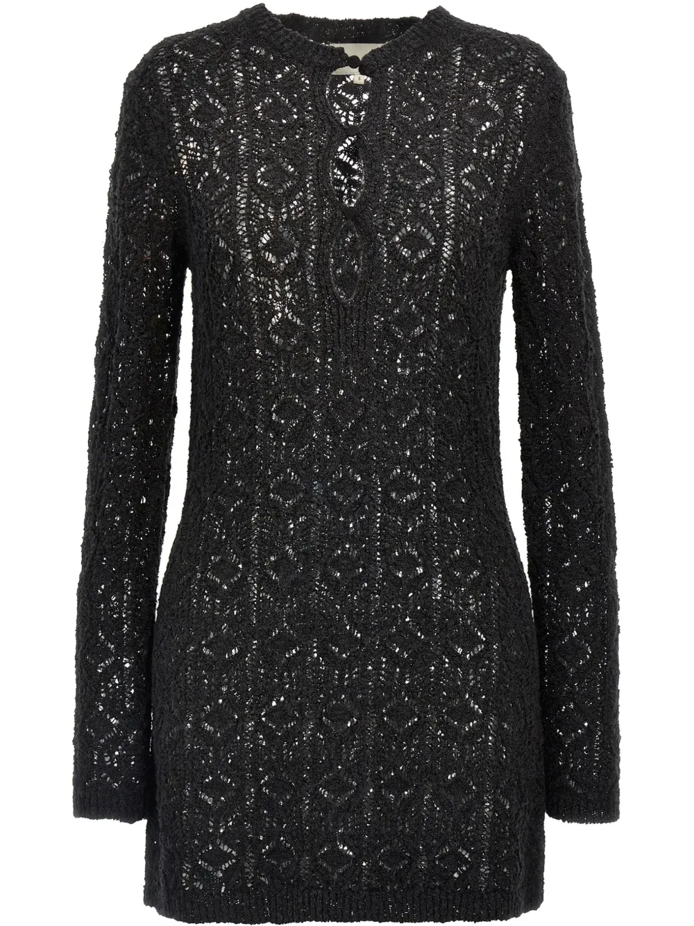 Rochie mini Loulou de Saison Evans negru