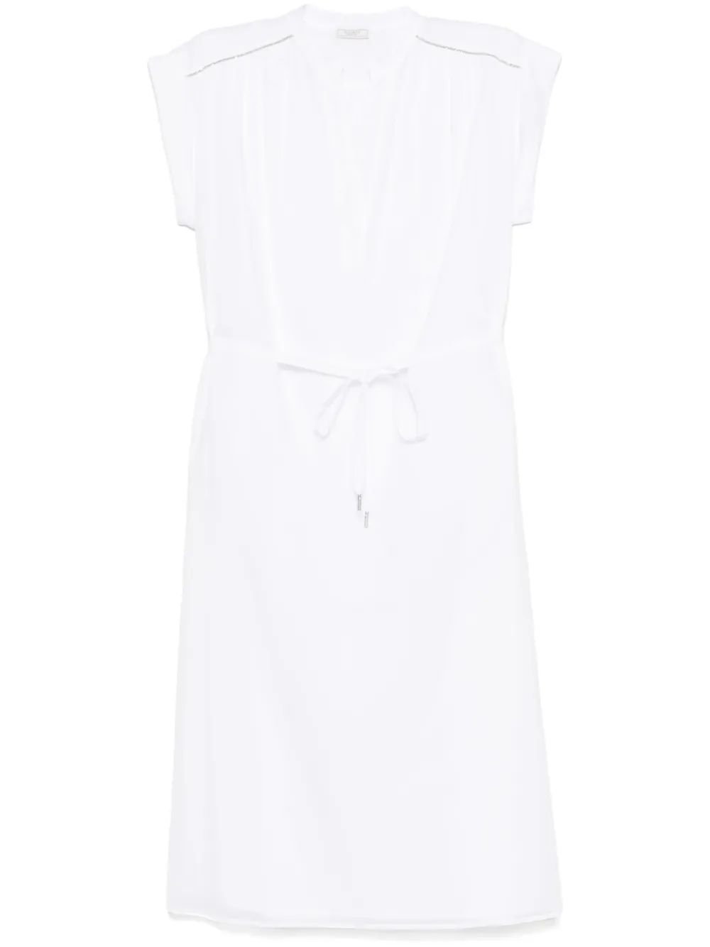 Rochie midi Peserico Cotton alb