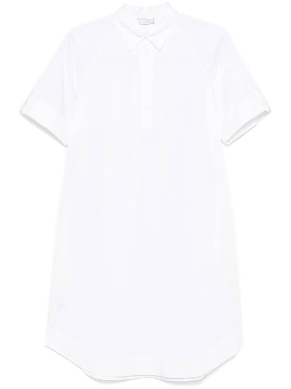 Rochie mini Peserico Poplin alb