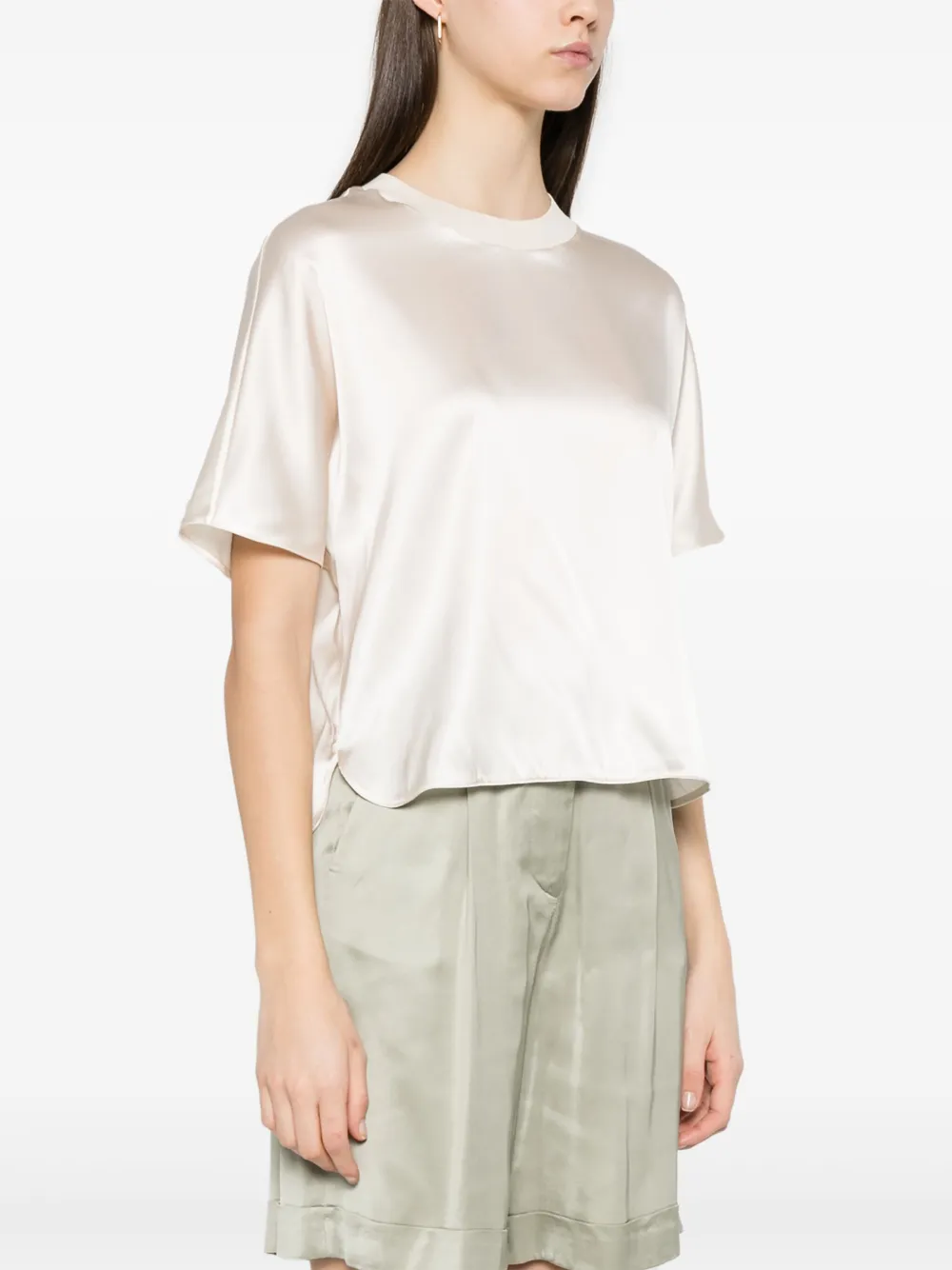 Top Peserico Satin bej - imagine 3