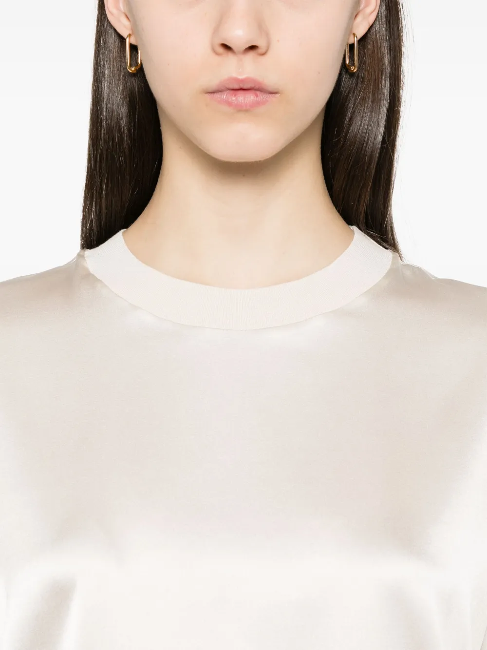 Top Peserico Satin bej - imagine 5