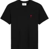 Tricou AMI Paris " Ami De Coeur" negru