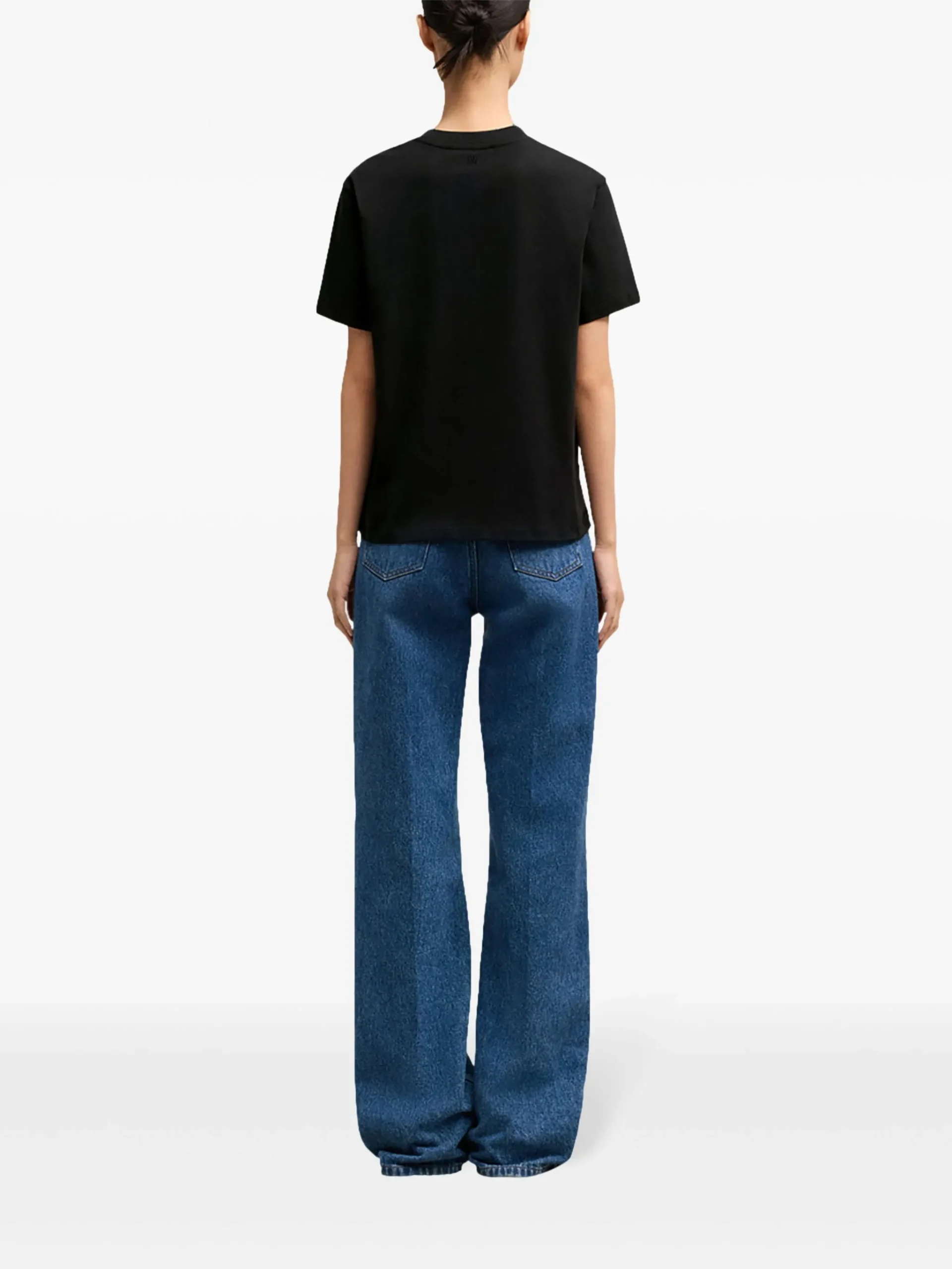 Tricou AMI Paris " Ami De Coeur" negru - imagine 5