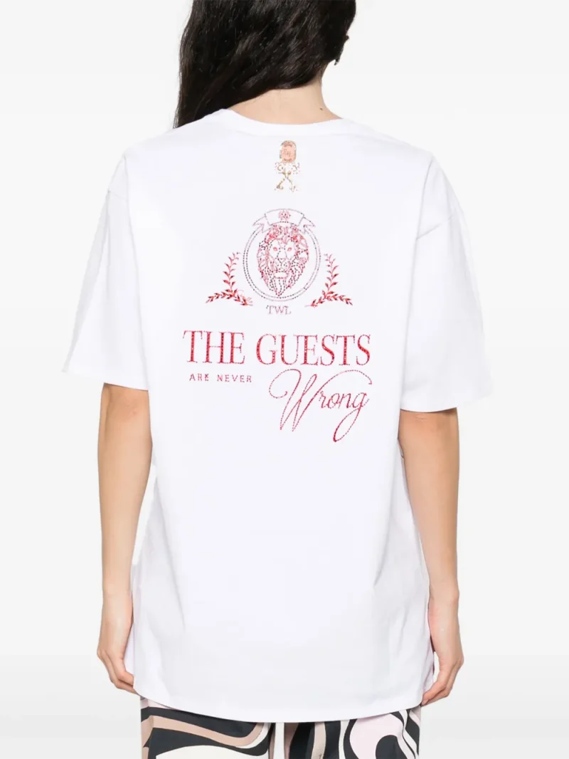 Alternative view of Tricou Camilla Cotton alb