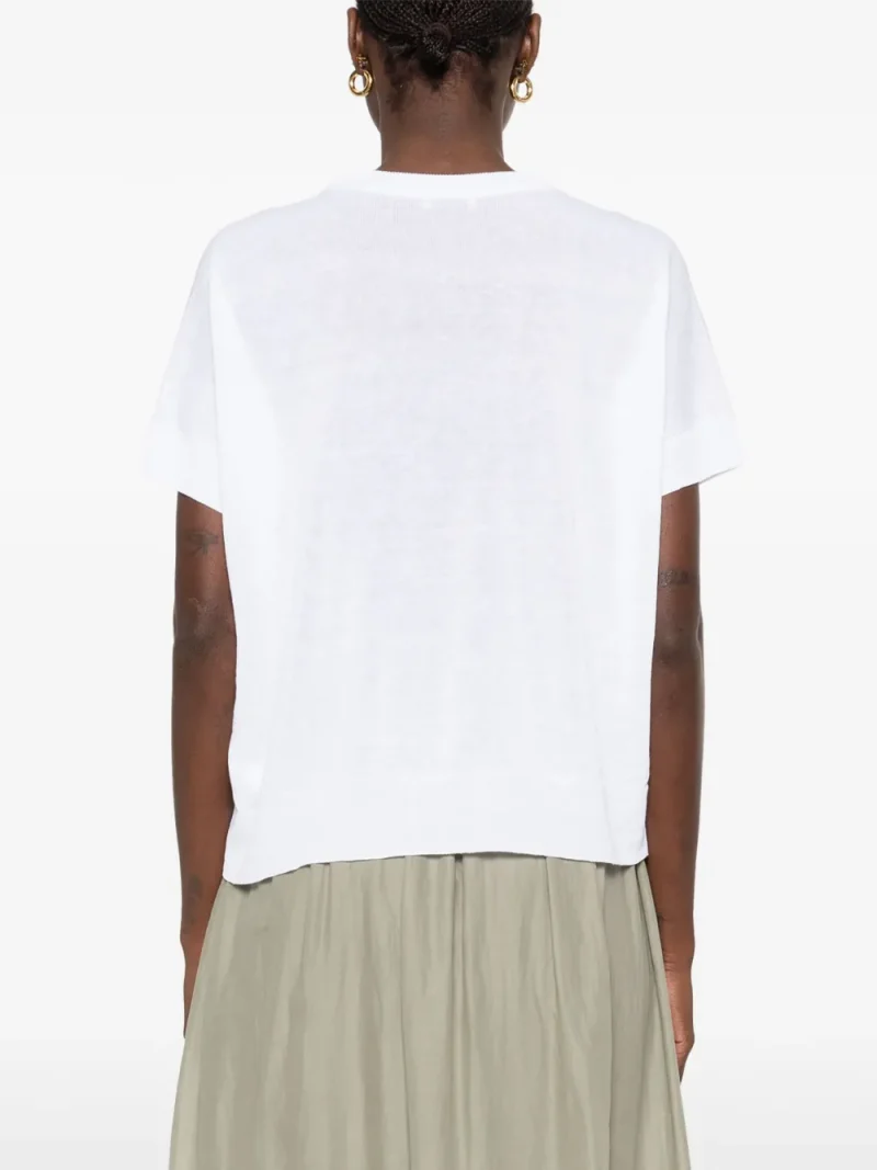 Alternative view of Tricou Peserico Bead-Detail alb