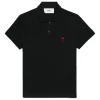 Tricou polo AMI Paris negru
