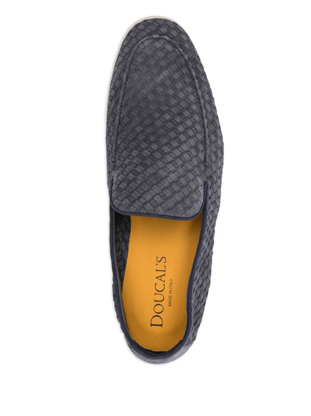 Loafers Doucal's Suede albastru - imagine 4