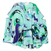 Kaftan PUCCI Orchidee-Print Silk verde