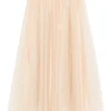 Fusta midi Fabiana Filippi Tulle bej