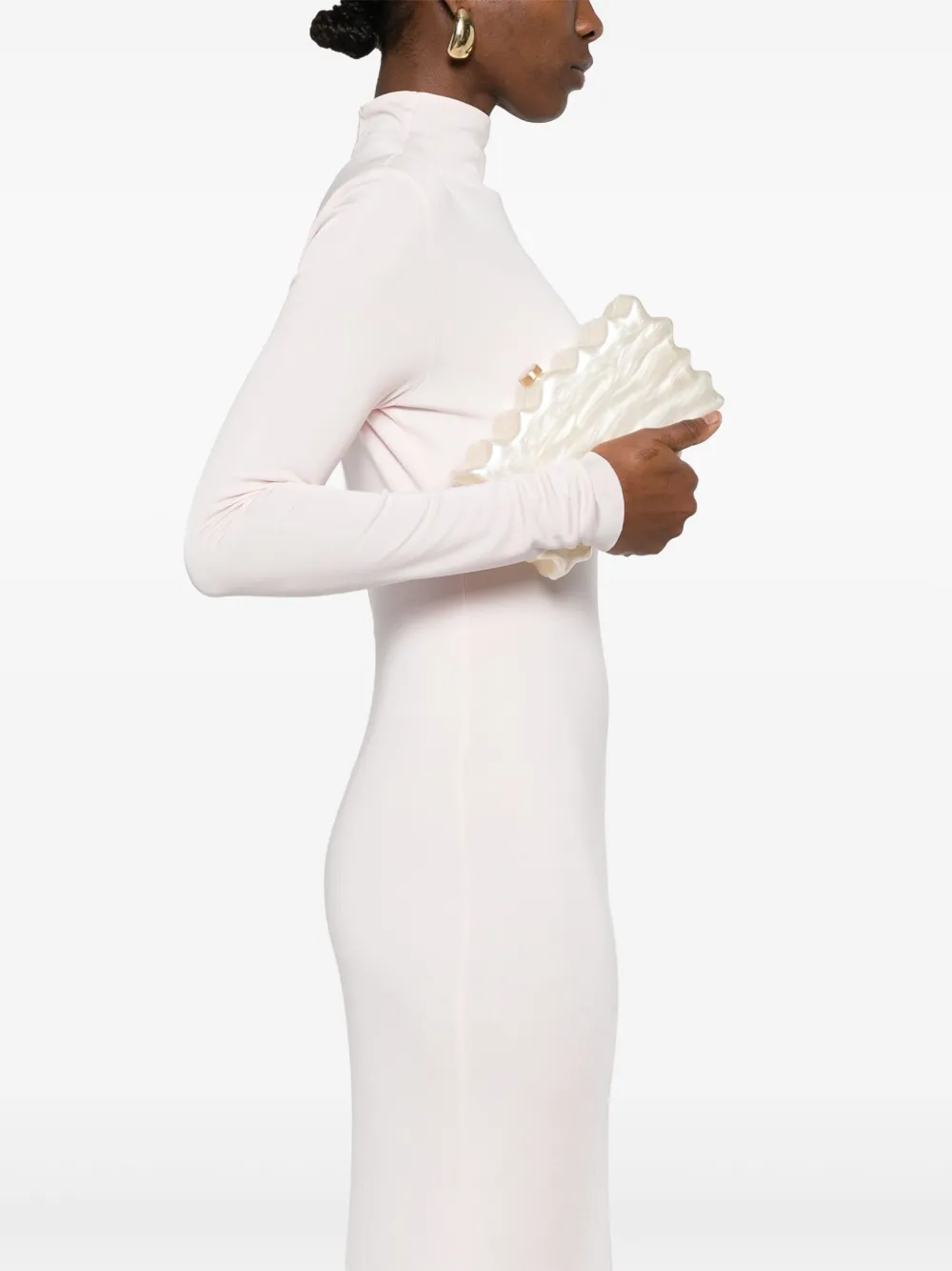 Geanta Cult Gaia Paloma Clutch ecru - imagine 4