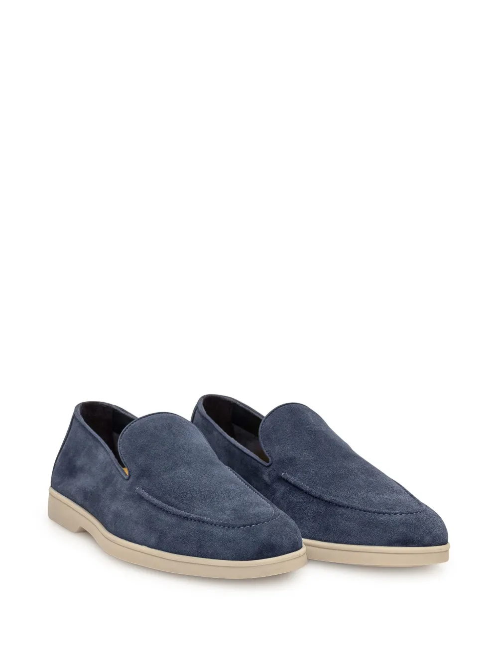 Loafers Doucal's Adler albastru - imagine 3