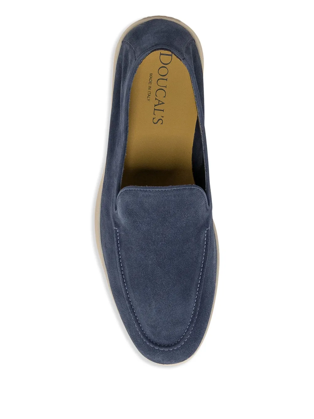 Loafers Doucal's Adler albastru - imagine 4