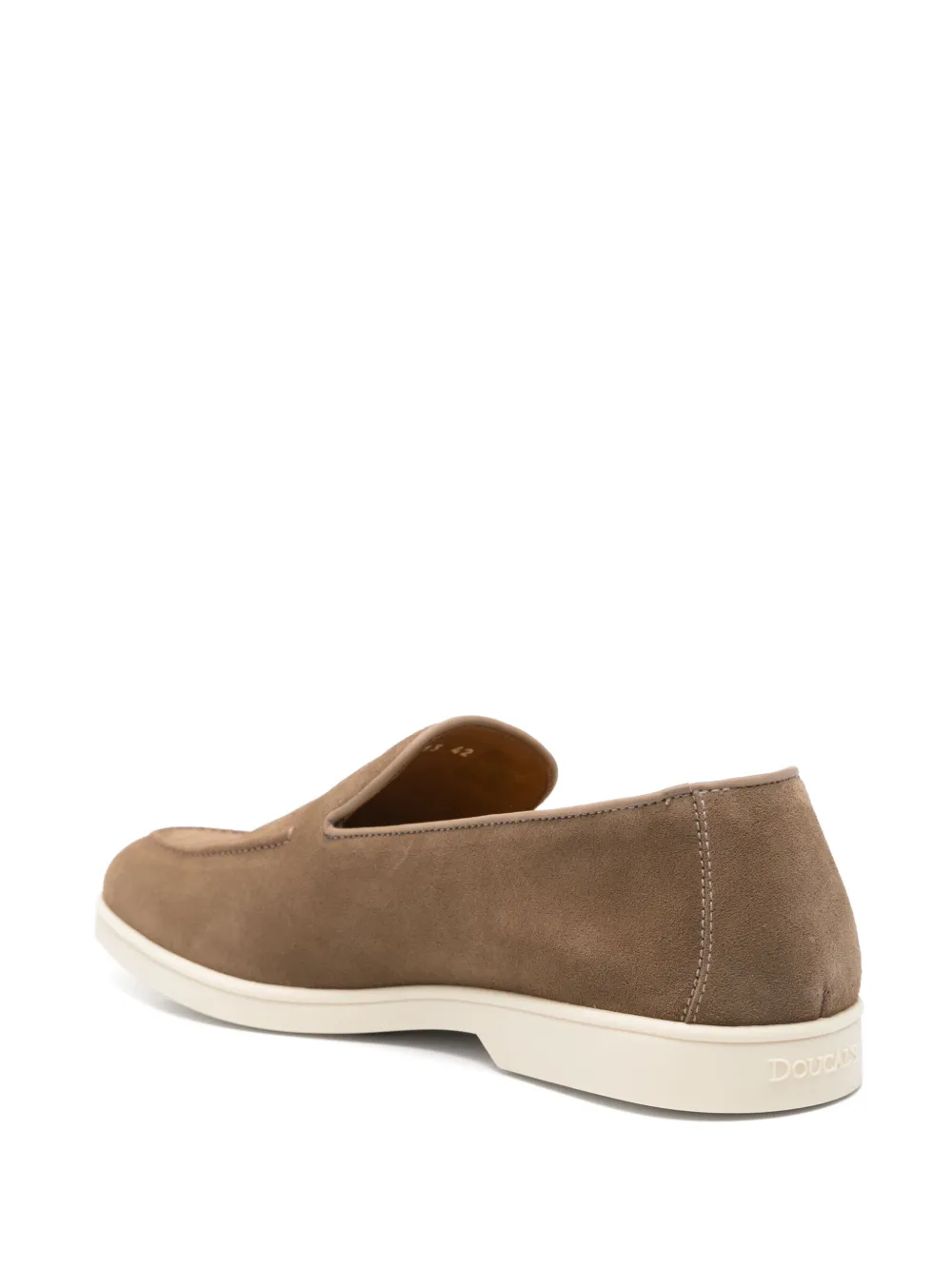 Loafers Doucal's Suede bej - imagine 2