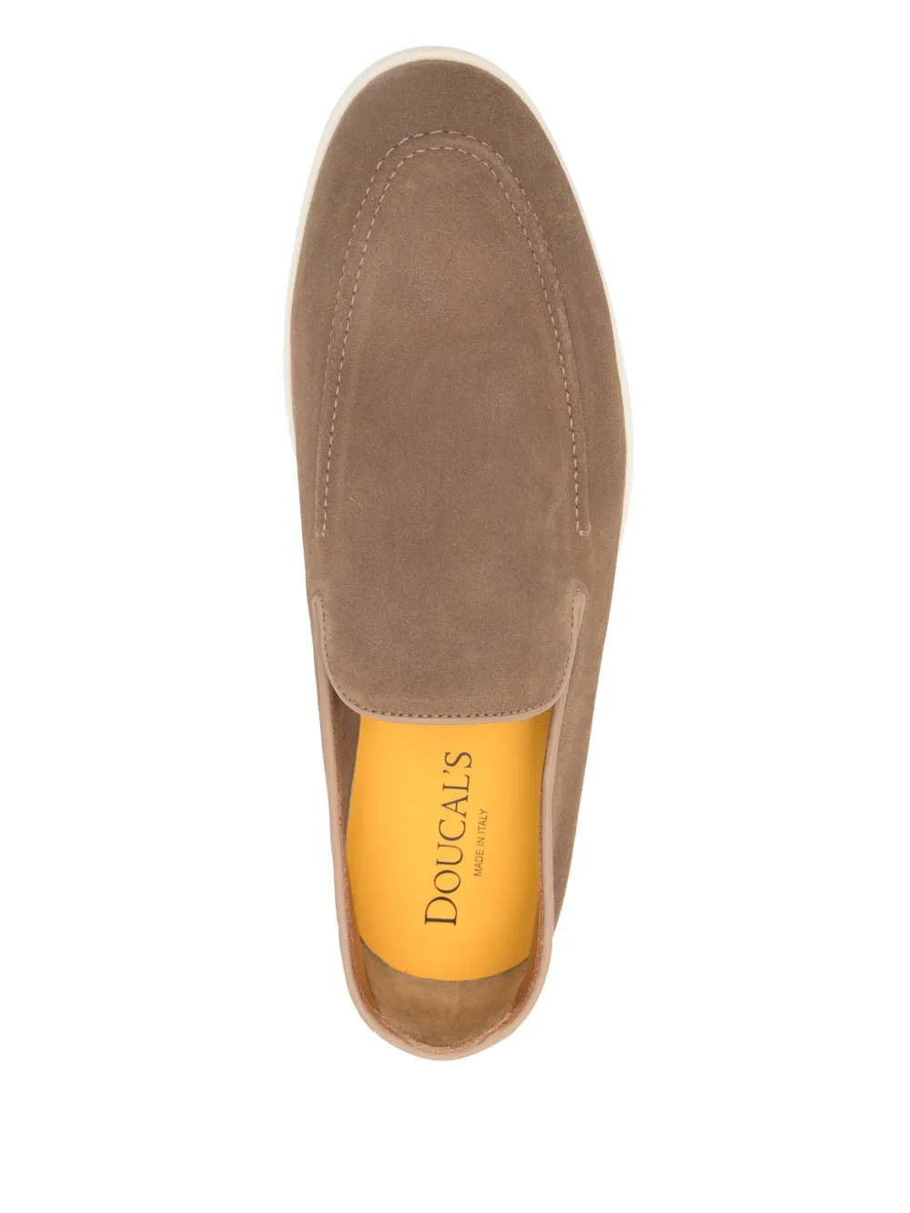 Loafers Doucal's Suede bej - imagine 4