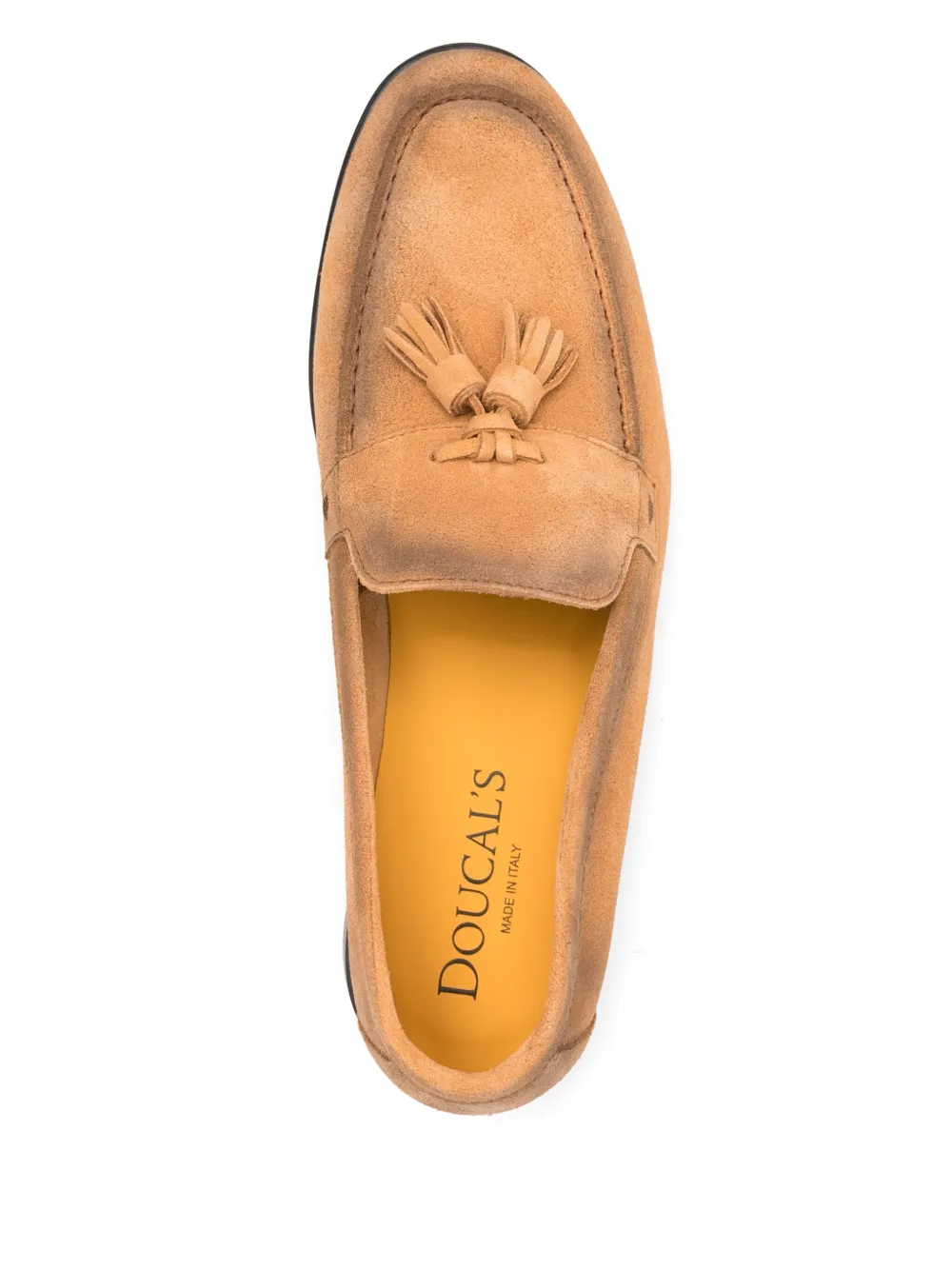 Loafers Doucal's Suede Leather maro - imagine 4