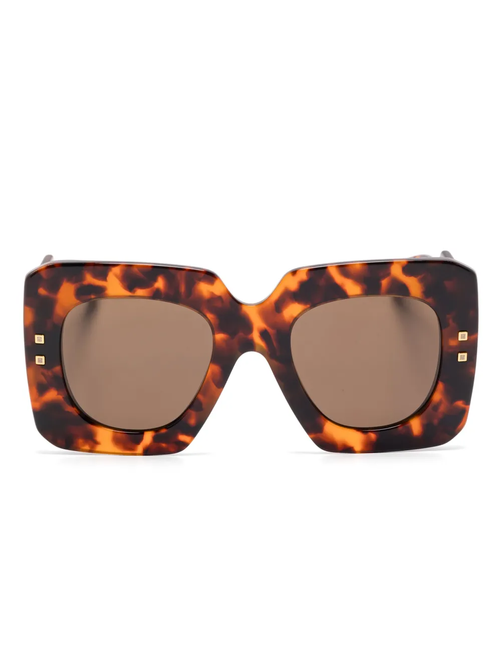 Ochelari de soare Balmain oversize-frame maro