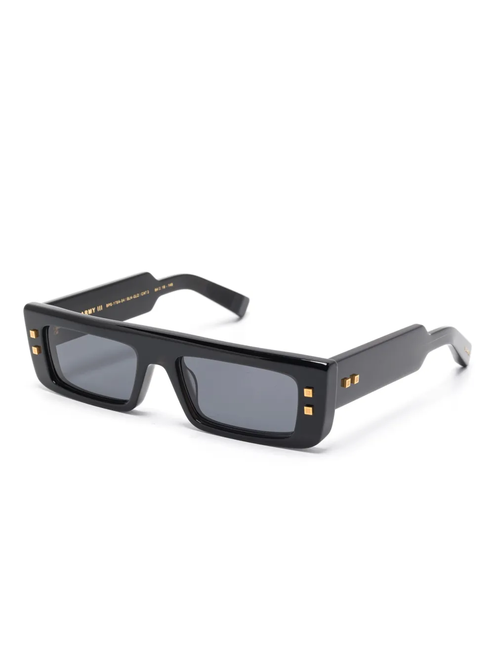 Ochelari de soare Balmain square-frame negru - imagine 2