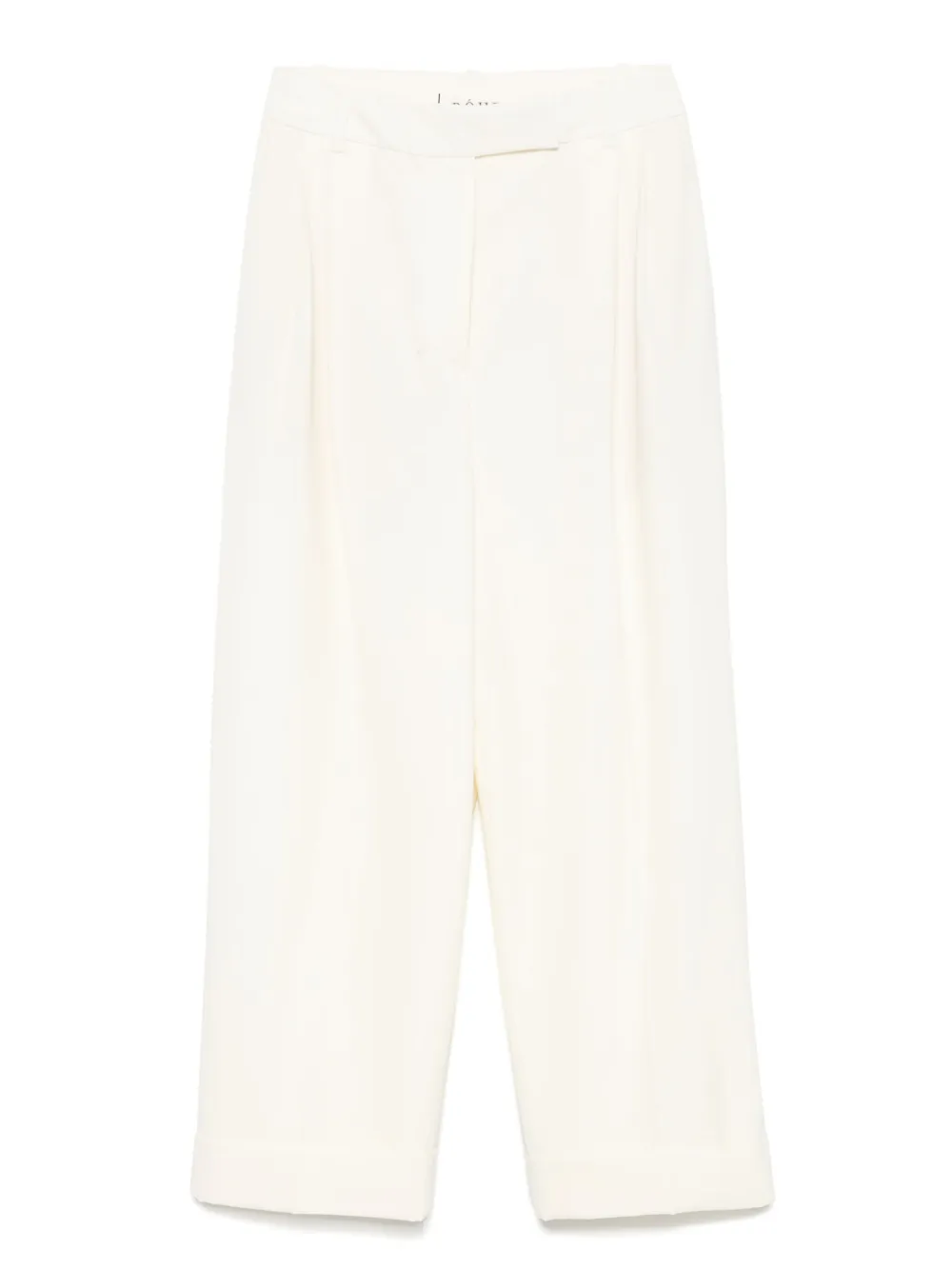 Pantaloni Rohe Wool alb