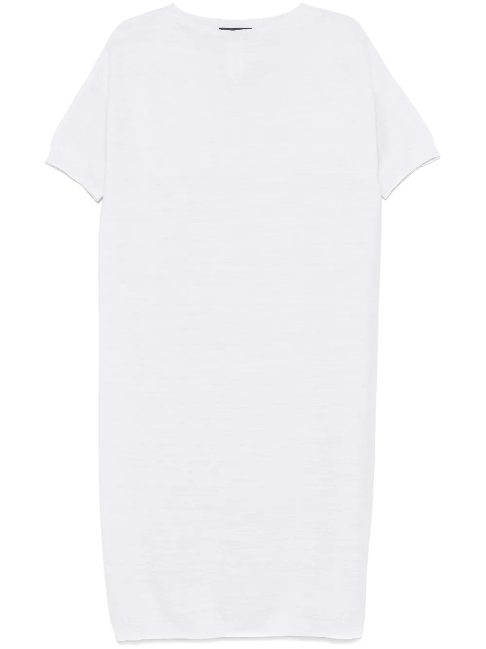 Rochie midi Fabiana Filippi Lurex alb