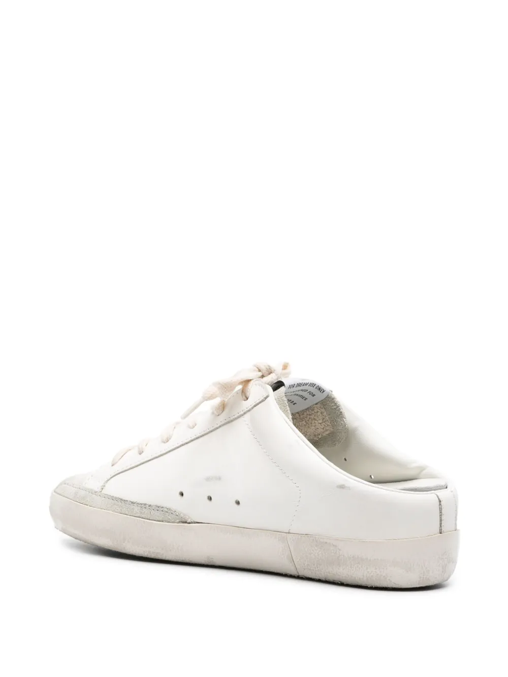 Sneakers Golden Goose Super-Star Sabot alb - imagine 2
