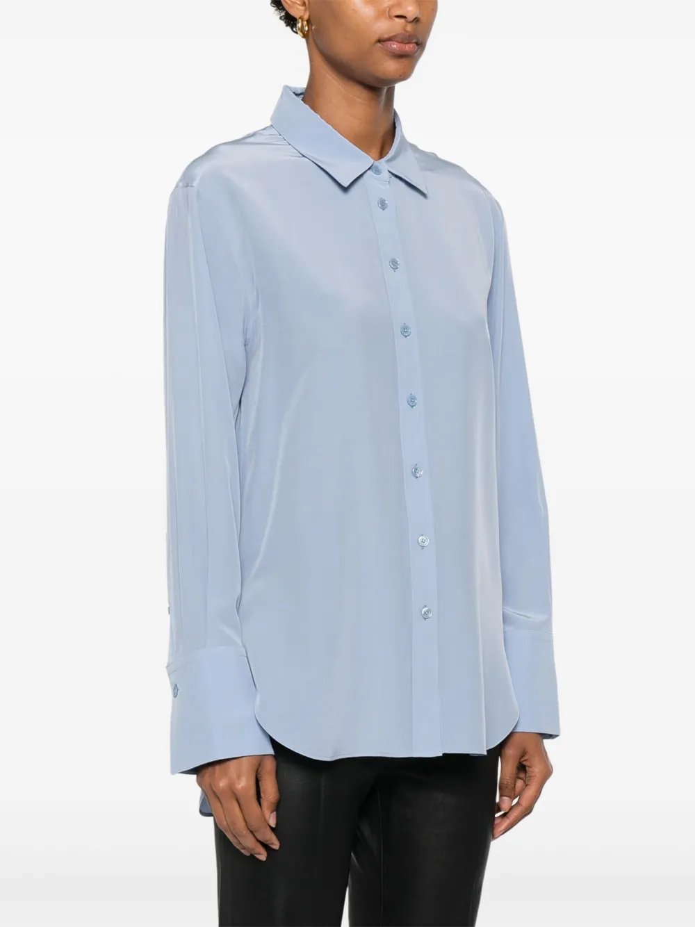 Camasa JOSEPH Silk albastru - imagine 3