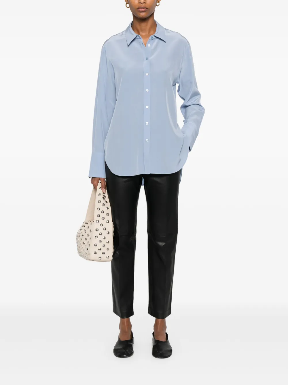 Camasa JOSEPH Silk albastru - imagine 4