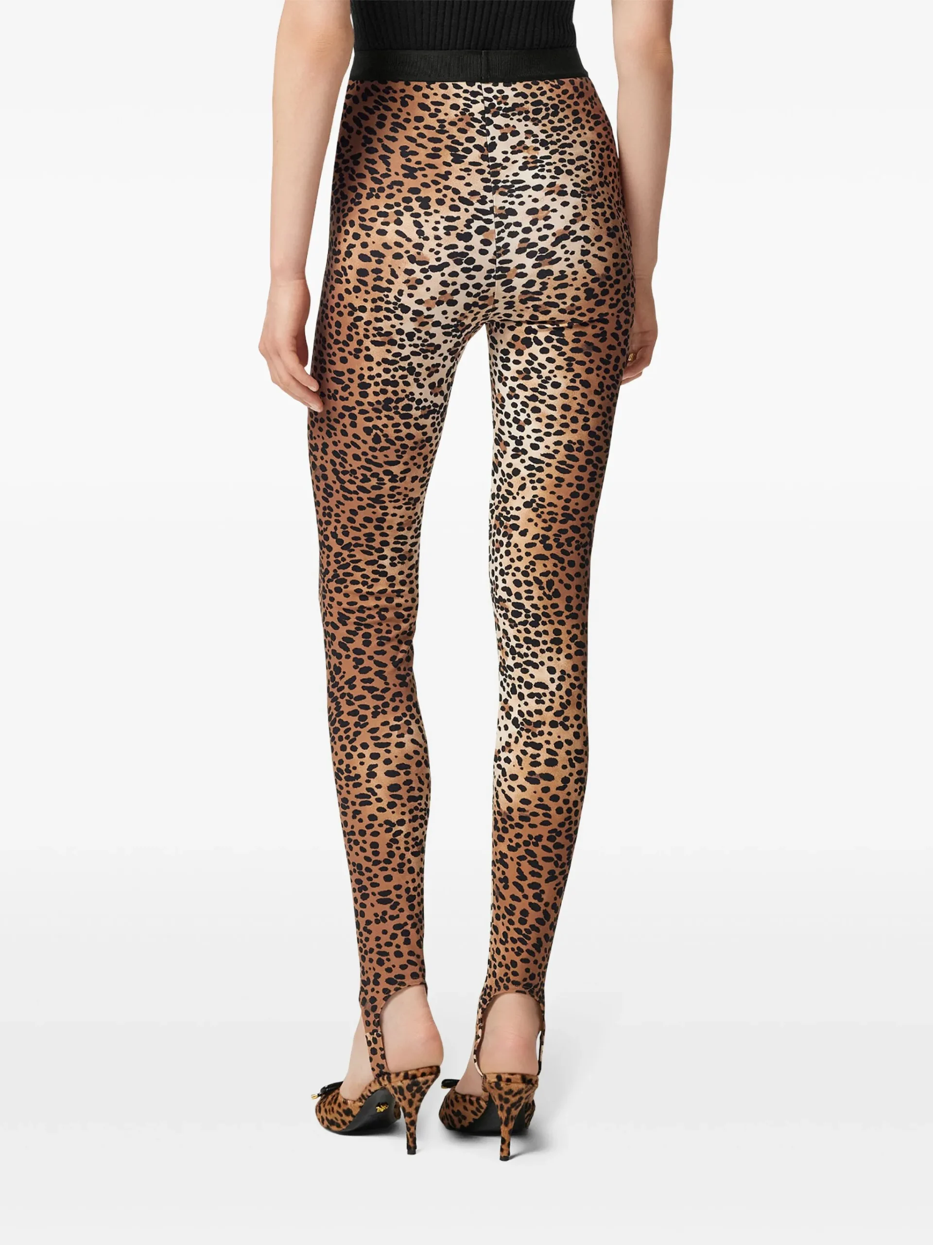 Colanti Versace leopard-print multicolor - imagine 4