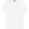 Tricou polo TOM FORD Pique-Weave alb