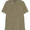 Tricou polo TOM FORD Short-Sleeved khaki