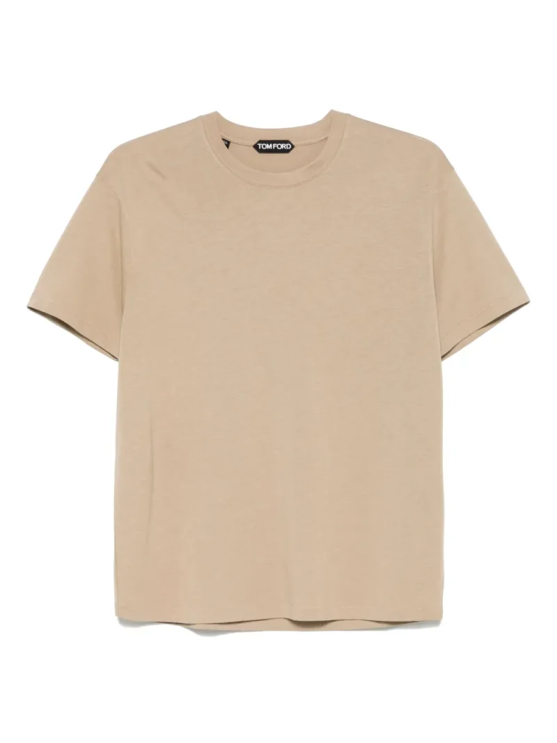 Tricou TOM FORD Crew-Neck bej