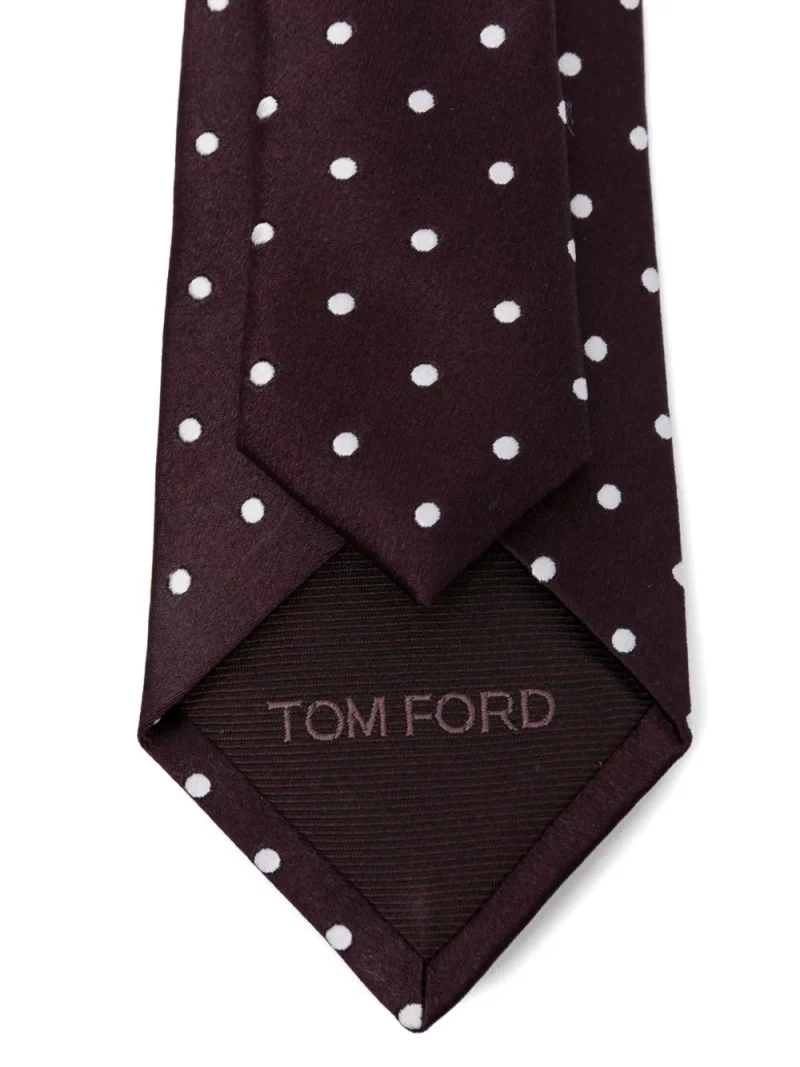 Alternative view of Cravata TOM FORD Polka-Dot Silk visiniu