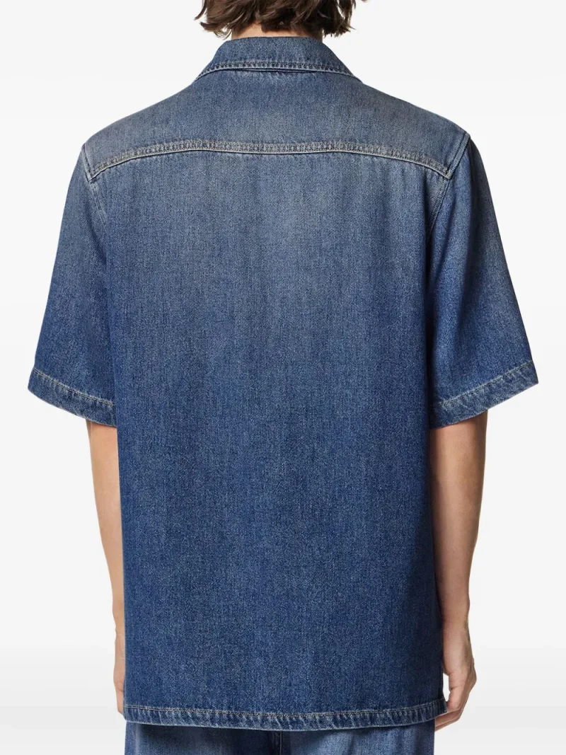 Alternative view of Camasa Versace Medusa Biggie Denim albastru