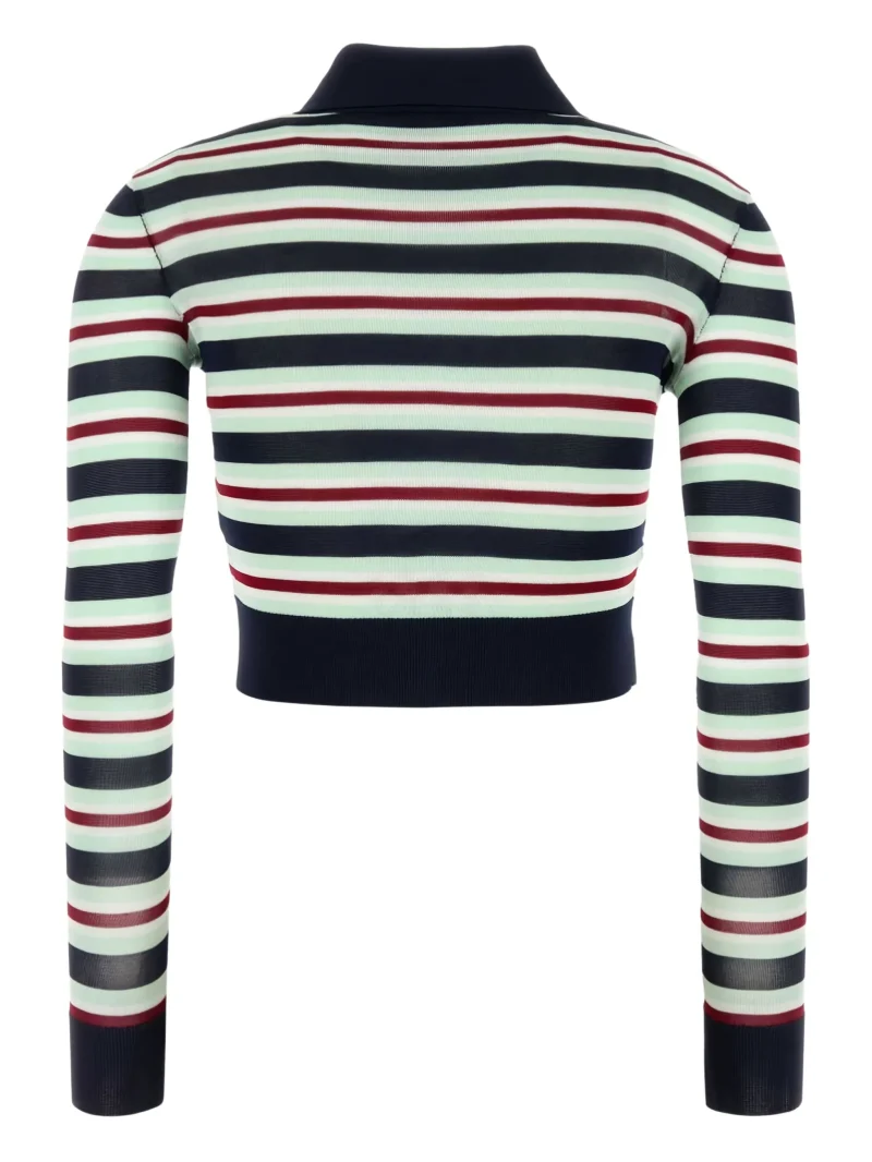 Alternative view of Cardigan Self-Portrait striped multicolor