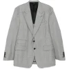 Costum TOM FORD single-breasted checked gri