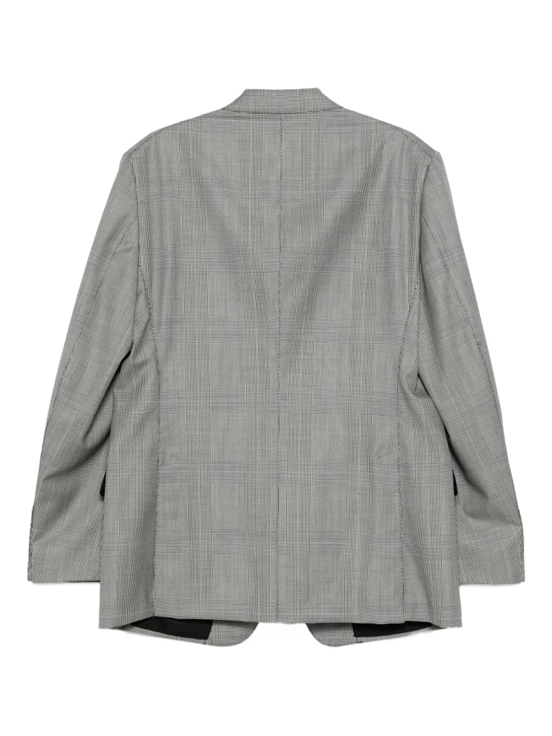 Alternative view of Costum TOM FORD single-breasted checked gri