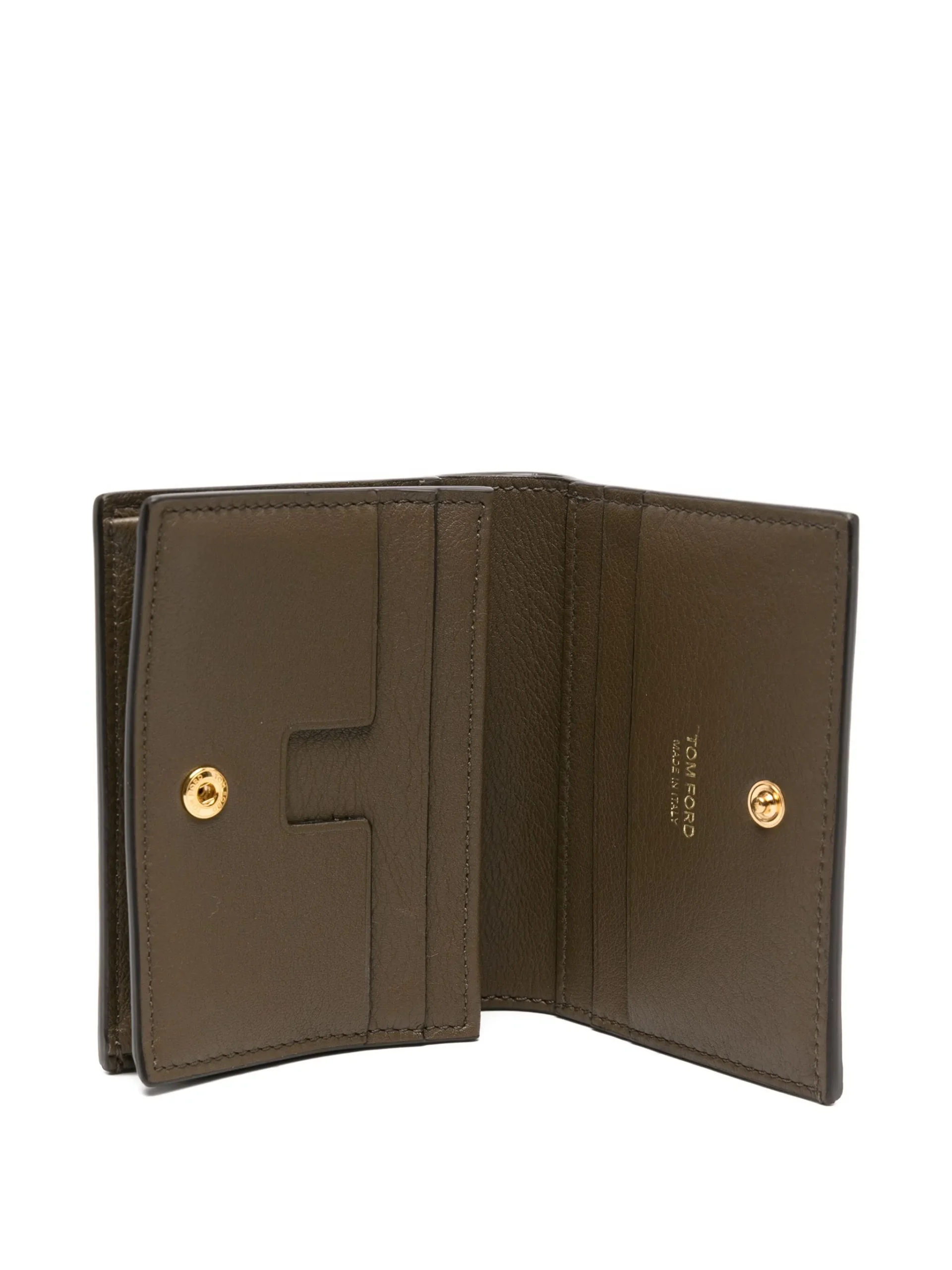 Portofel TOM FORD Padlock olive - imagine 3