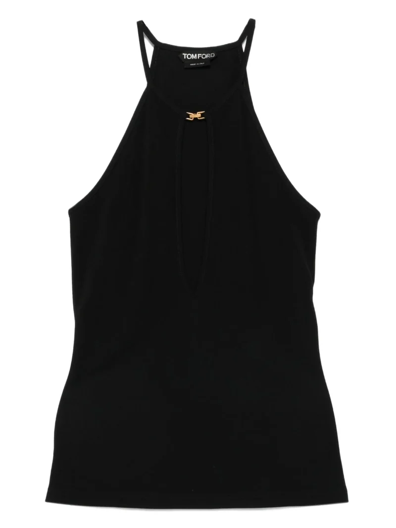 Top TOM FORD Sleeveless negru