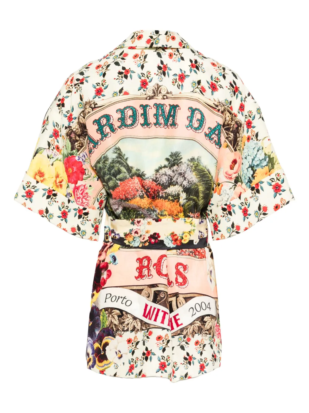 Blazer Camilla Aromatic Amor Double-Breasted multicolor - imagine 2