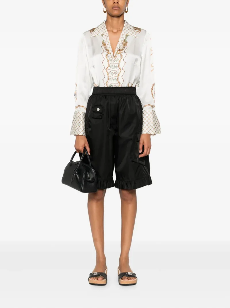 Alternative view of Bluza Camilla Dressing Room Drama Pyjama alb