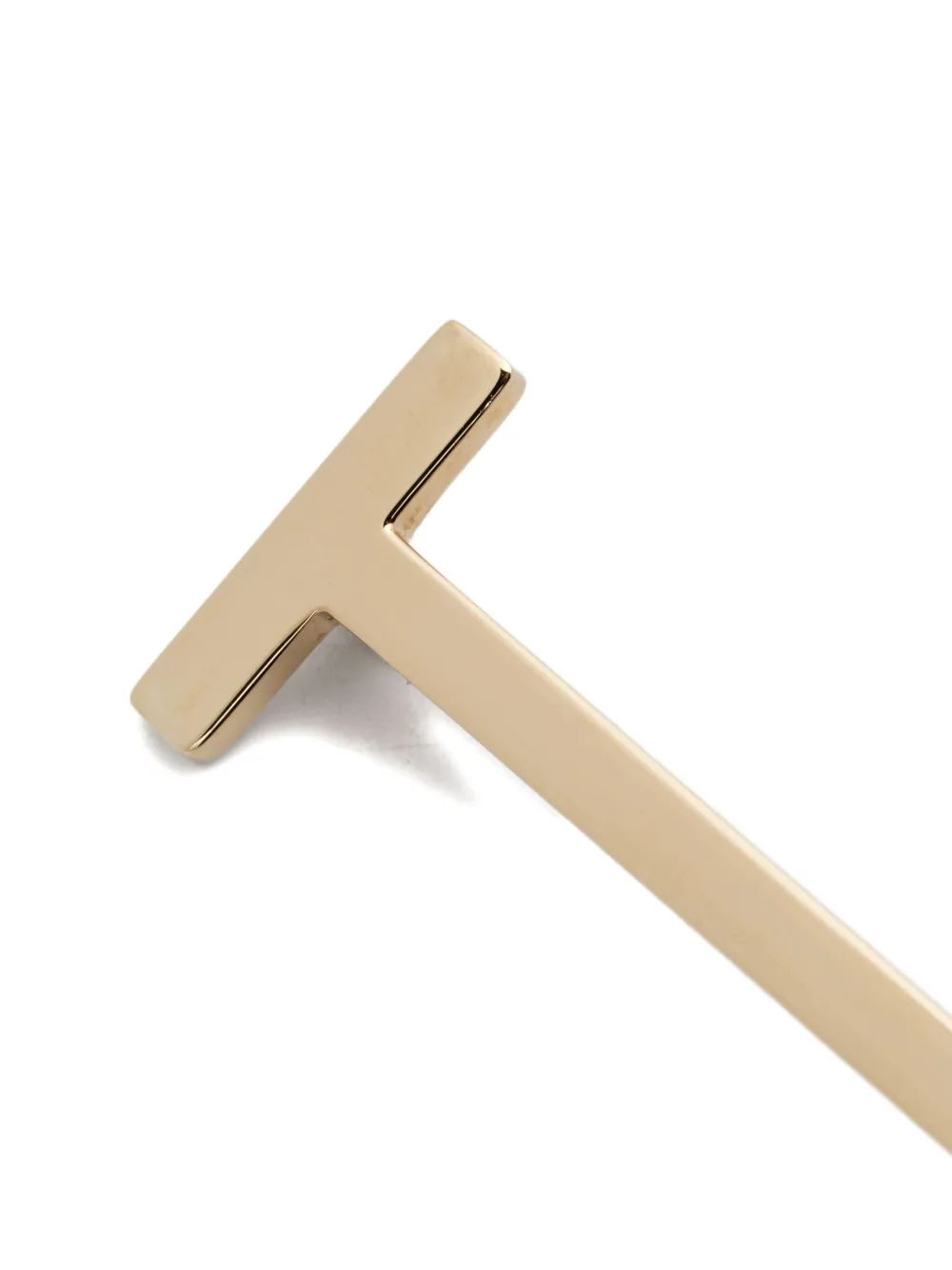 Brosa Tom Ford T-bar auriu - imagine 3